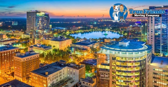 City of Orlando's skyline.