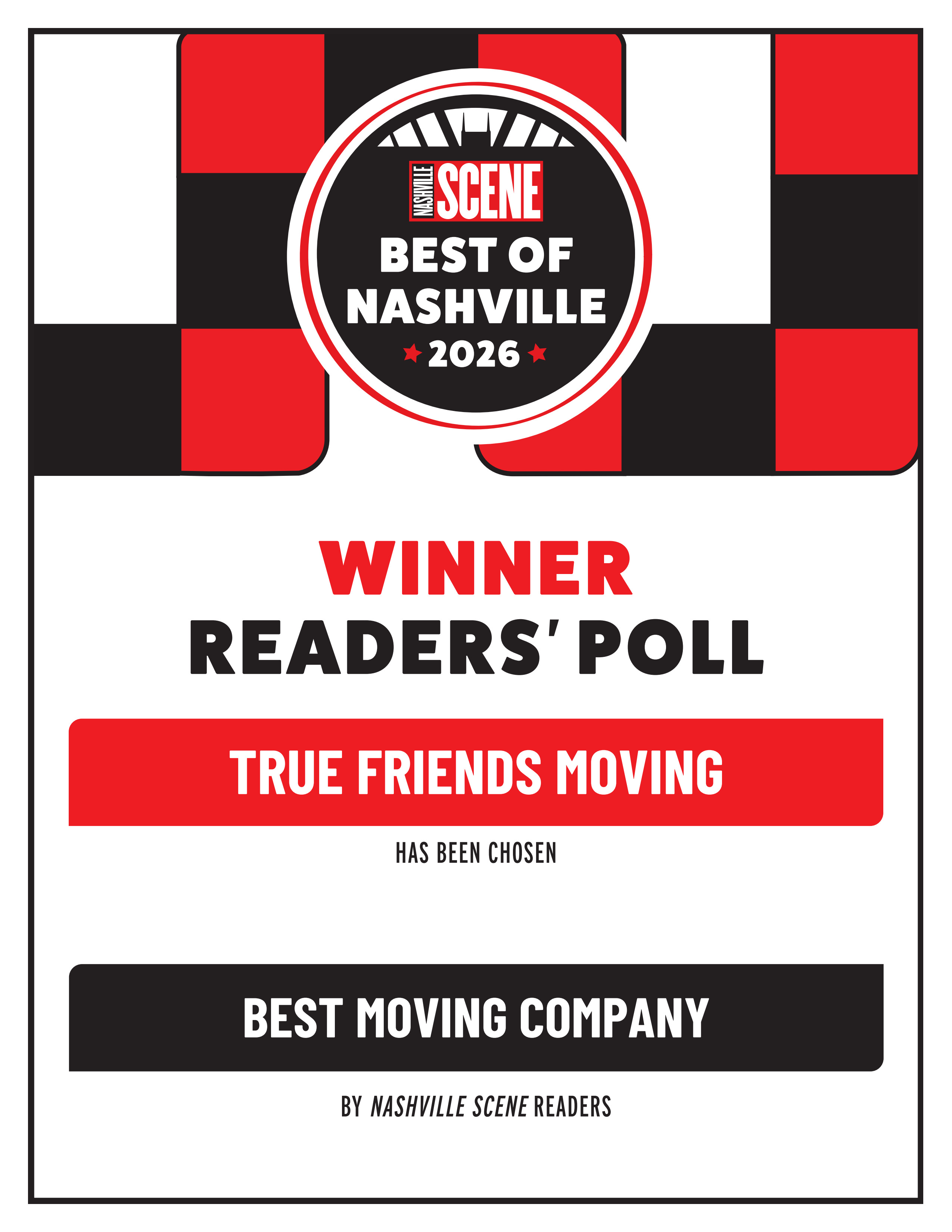 Best of Nashville 2026 - Winner